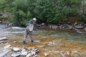 pêche en nymphe au fil