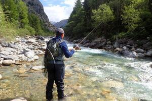 pêche nymphe au fil