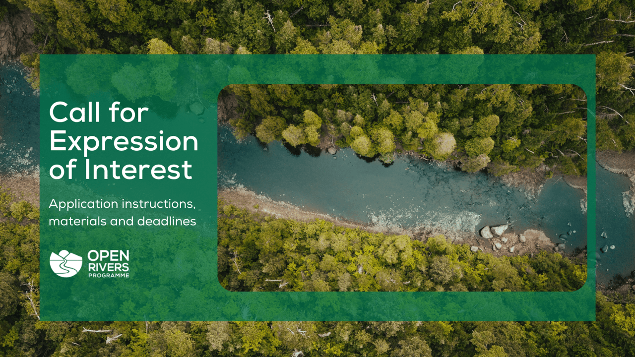 Open Rivers Programm Logo Open Rivers Programme : 42.5 millions d’euros pour libérer les rivières ...