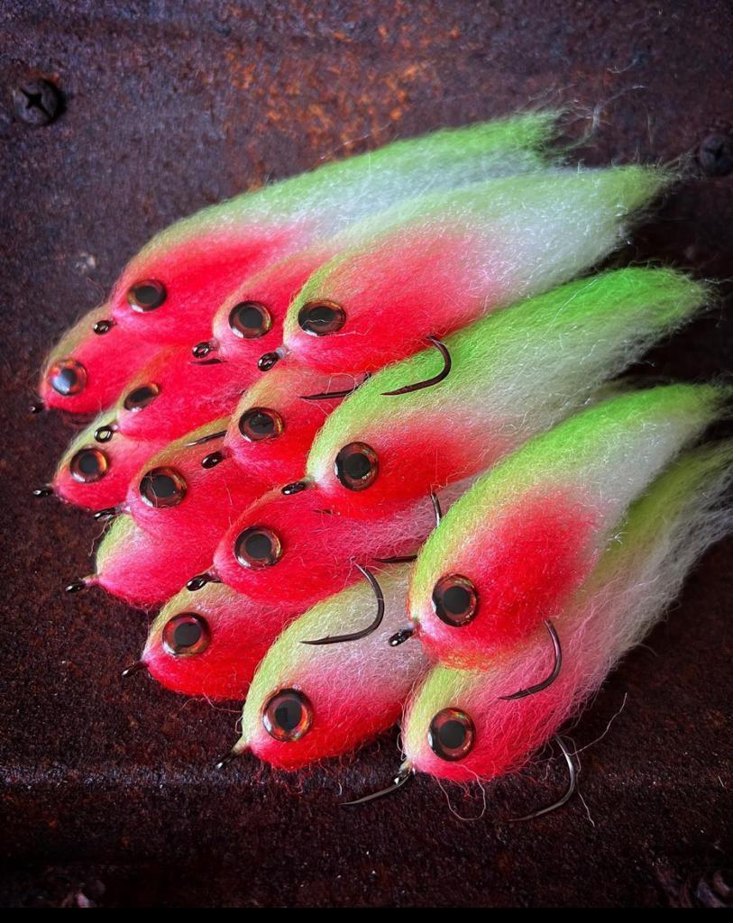 Lot De 4 Cuillères à Brochet Beaver Shores Baits – 1 Oz – Hameçon Simple Habillé – Neuf