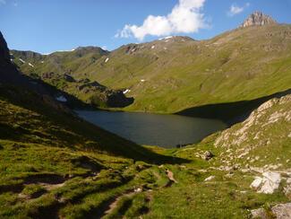 pêche lac de montagne