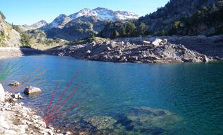 pêche lac de montagne