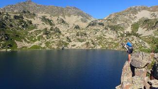 pêche lac de montagne