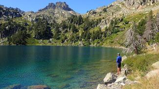 pêche lac de montagne