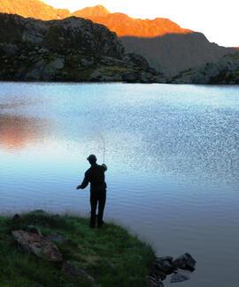 pêche lac de montagne