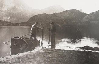 pêche Ayous 1907 Gaurier