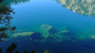 pêche lac de montagne