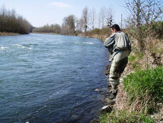 pêche nymphe au fil