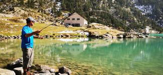 pêche lac de montagne