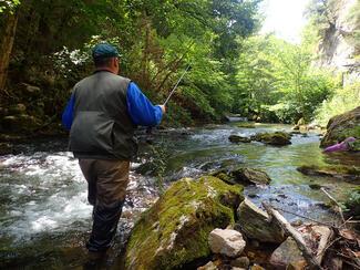 pêche caches