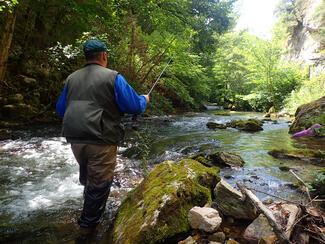 pêche caches