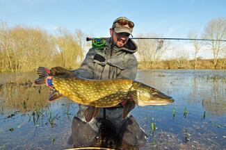 pêche mouche brochet