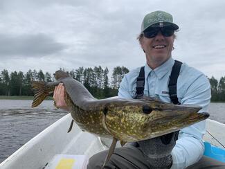 pêche mouche brochet