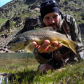 pêche truite tresse