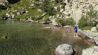 pêche lac de montagne