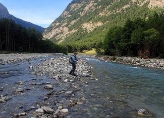pêche nymphe au fil