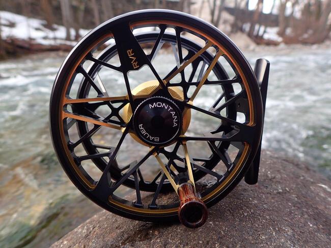 Bauer Bauer Rvr 2/3 Mouche Moulinet Neuf Charbon 