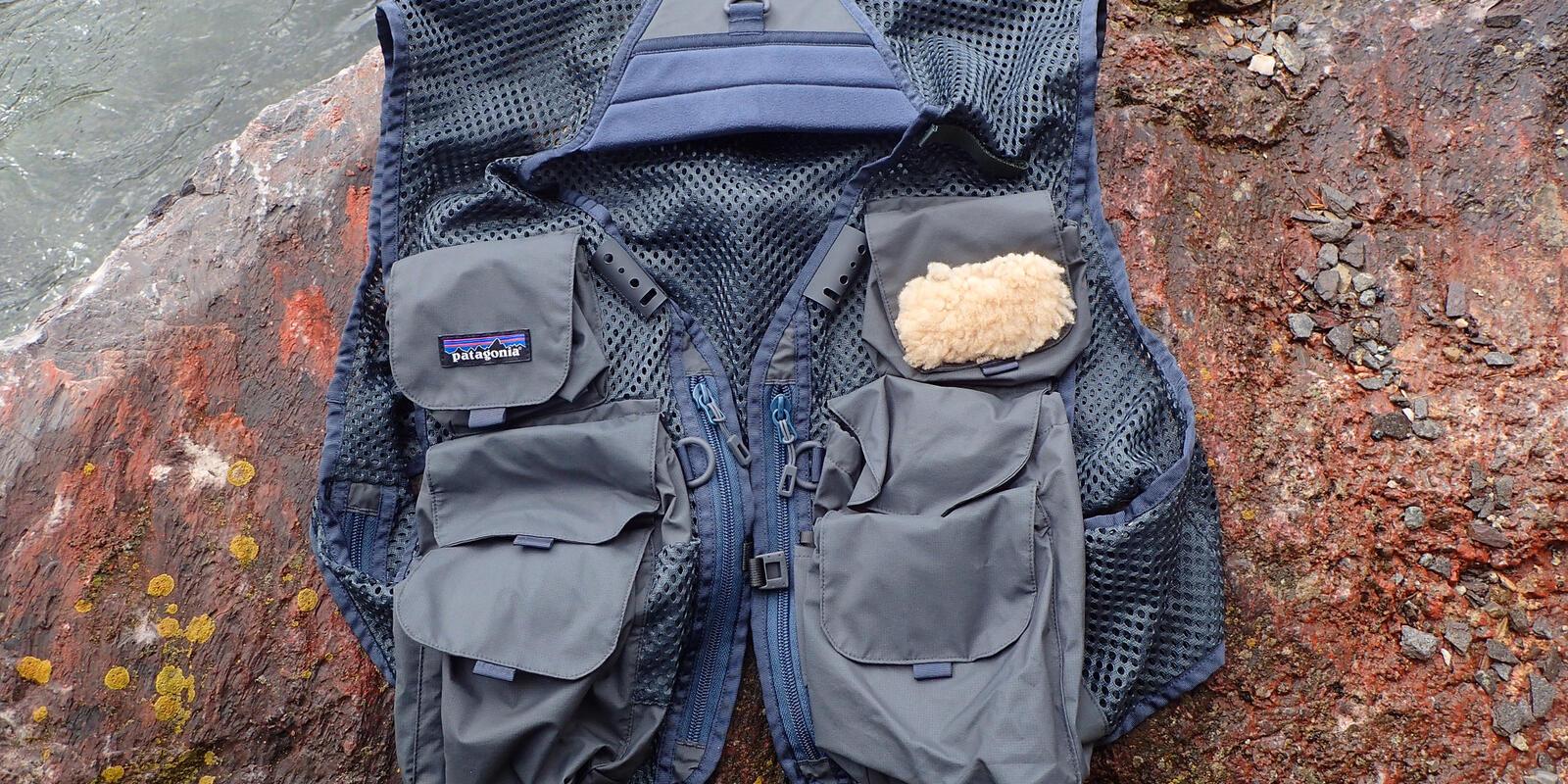 Gilet peche et chest pack truite acheter sur